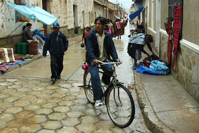 Tarabuco Cyclist