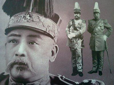 Yuan Shih-K'ai in the uniform designed by Munthe to give a Western look