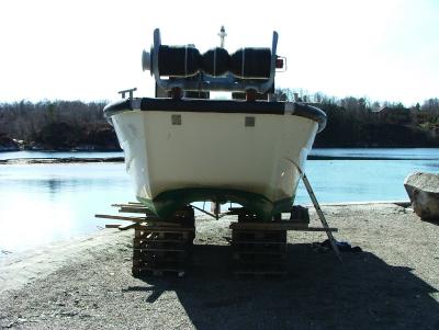 The boat of Johannes langenesready for service