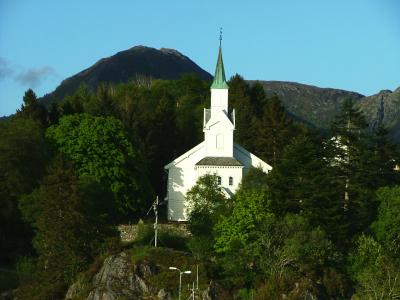 Church of Eivindvik-Gulen-Norway