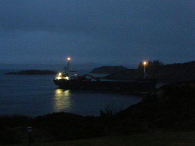 Late evening in Rongesundet - LAMS Solfjord