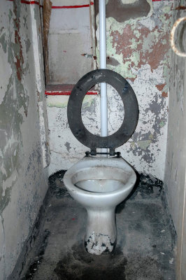 Toilets of Woodend Mill in years gone by