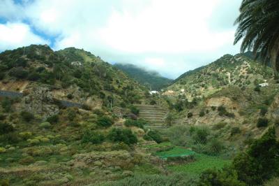 The Green Hills of La Gomera Island