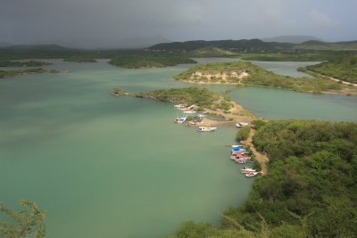 boats in bay