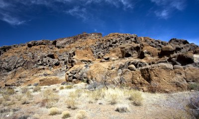 colored rocks-Mojave Desert