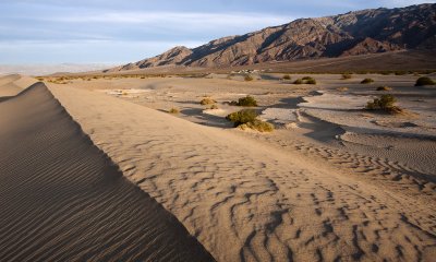 Stovepipe Wells and dunes, Death Valley