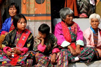 festival audience-Bhutan