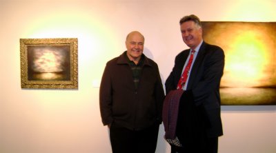 With Larry Phillips at Davids Art Opening Jan-2007