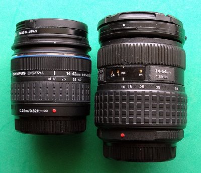 14-42 Kit Lens And The 14-54 Mk1