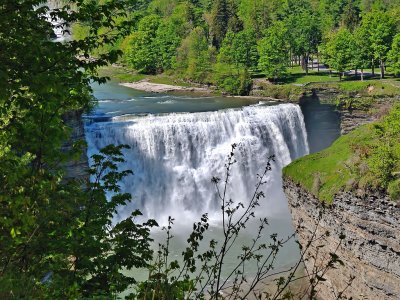 Middle Falls From The East Side