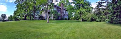 Looking NW At The House