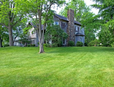 Looking At The SE Corner Of The House