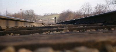 Railroad Tracks East of Hanover Junction, PA