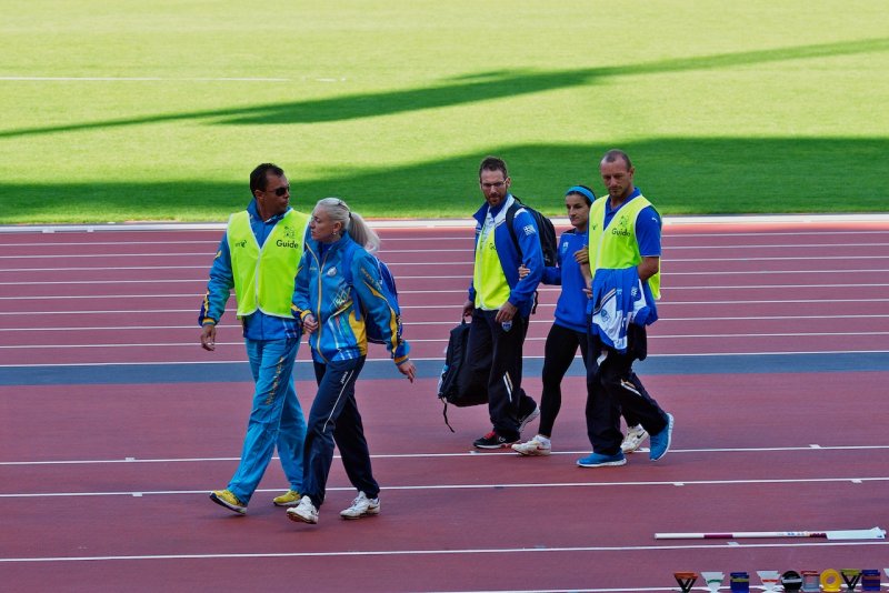 ZUBKOVSKA Oksana and KANTZA Paraskevi Womens Long Jump F11/12