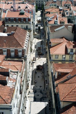 View from the Santa Justa Elevator
