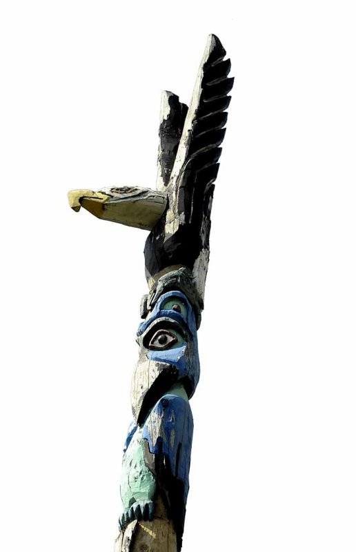 Eagle Totem, Pewabestown