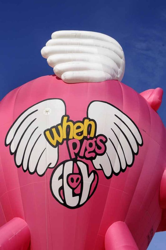 When Pigs Fly...