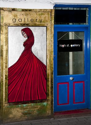 Art on High Street, Galway, Ireland