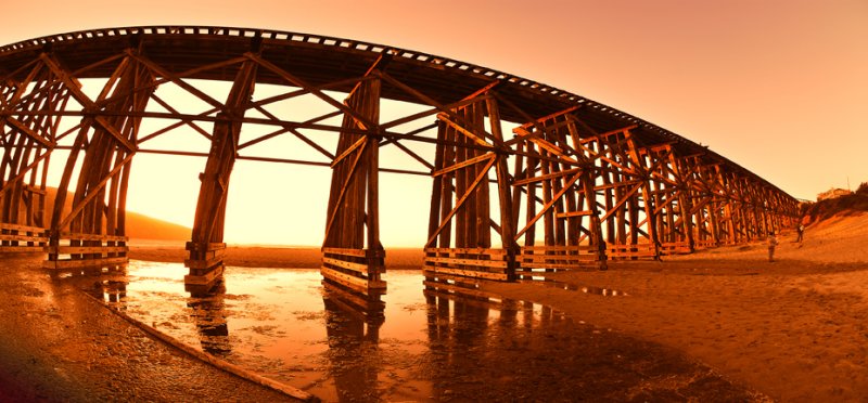 Trestles at Pudding Creek Beach