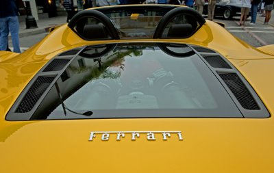 Ferrari Modena Engine Bay Window