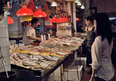 Fish Market Stalls