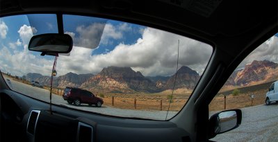 Arriving: Red Rock Canyon