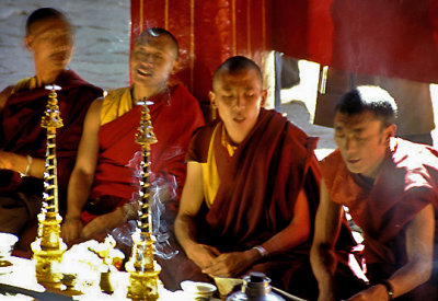 Chanting Monks