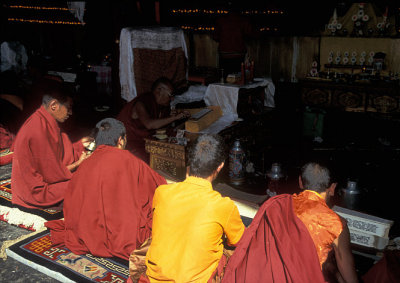 Monks In Prayer