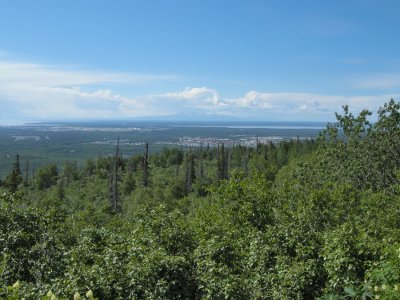 Anchorage, from Arctic Valley