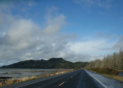 wetlands and yes, blue sky