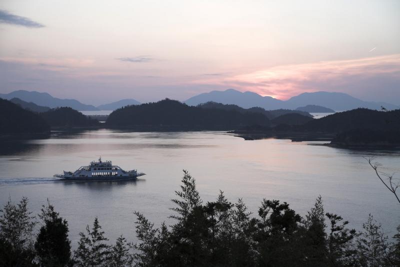 Ohnishi to Akitsu Ferry, Jan 1, 2006