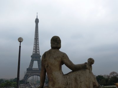 statue at Trocadero