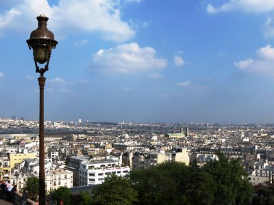 view from Sacre Couer