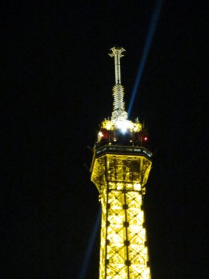 light on tower