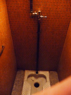 my first encounter with a Turkish toilet