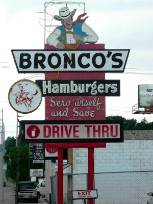 Bronco's Hamburgers