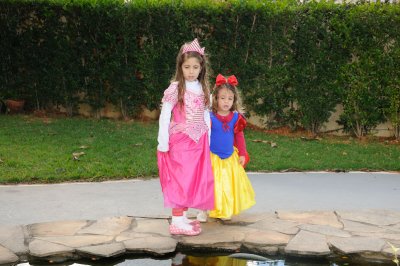 Branca de Neve e Princesa Aurora - Maio 2012