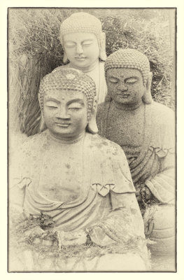 Pat Egaas, Three Buddhas