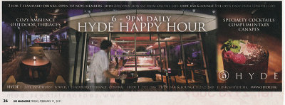 Hyde print advert