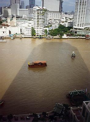 View of Chao Phraya from Peninsula Bangkok