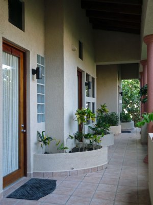 Entrance to our room - clean & well maintained