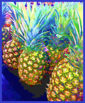 February 23 - Pineapples at the Market