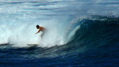 Surfing Maui