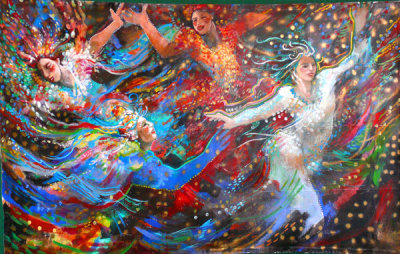 Dancers on the Wall..