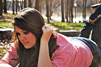 In thought.