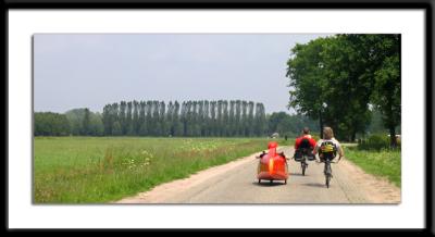 De paden op ....