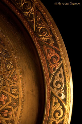 Shape 08 - Moroccan copper plate