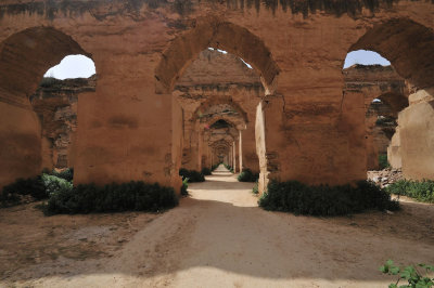 Mekns the Moulay Ismail stables