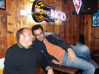 karaoke at the workshop bar