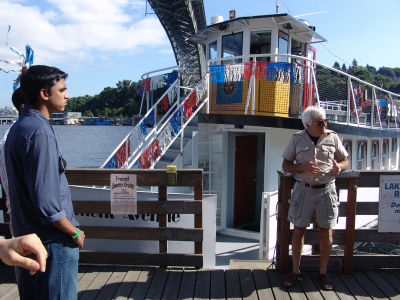 the boat